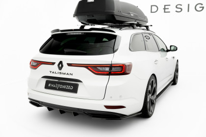 Prodloužení spoileru Renault Talisman Grandtour černý lesklý plast