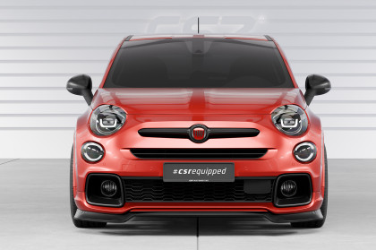 Spoiler pod přední nárazník CSR CUP pro Fiat 500X Sport 2018- carbon look matný