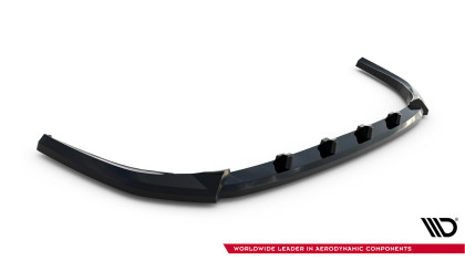Spojler pod nárazník lipa V.2 Toyota Highlander Mk4 černý lesklý plast