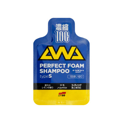 Soft99 - Perfect Foam Shampoo Type S, šampón, 30ks
