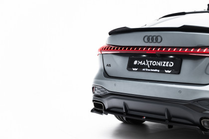Spoiler zadního narázníku Audi A5 S-Line Sedan / Avant B10 černý lesklý plast