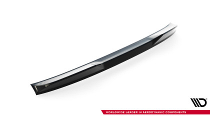 Prodloužení spoileru 3D Audi A5 S-Line Sedan B10 černý lesklý plast