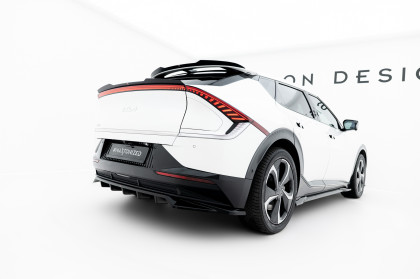 Spoiler zadního narázníku Kia EV6 Mk1 černý lesklý plast