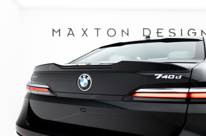 Prodloužení spoileru BMW 7 G70 černý lesklý plast