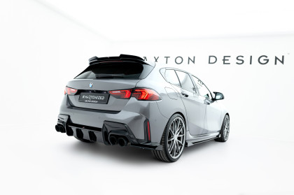 Splittery zadní boční Street Pro + flaps V.2 BMW M135i F70 černé
