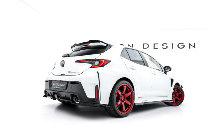 Prodloužení spoileru Toyota GR Corolla Mk12 černý lesklý plast