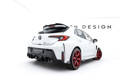 Splittery zadní boční Street Pro + flaps Toyota GR Corolla Mk12 černé