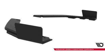 Splittery zadní boční Street Pro + flaps Toyota GR Corolla Mk12 černo červené