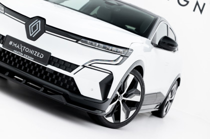 Spojler pod nárazník lipa Renault Megane E-Tech Electric Mk1 černý lesklý plast