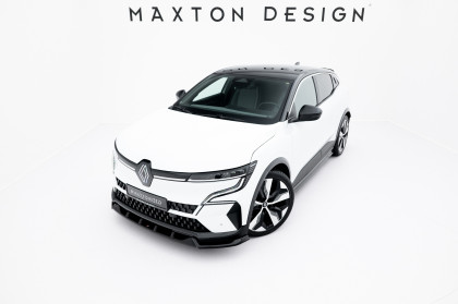 Spojler pod nárazník lipa Renault Megane E-Tech Electric Mk1 černý lesklý plast