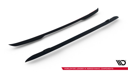 Prodloužení spoileru Peugeot Expert Mk3 černý lesklý plast