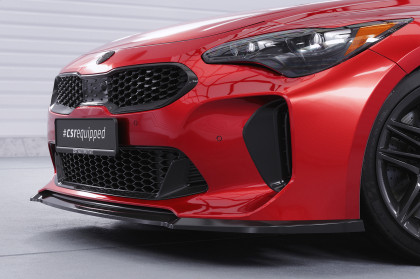 Spoiler pod přední nárazník CSR CUP - Kia Stinger GT carbon look matný