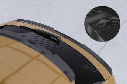 Křídlo, spoiler spodní CSR pro Audi Q8 / SQ8 /RSQ8 (Typ 4M) SUV 2018- carbon look lesklý