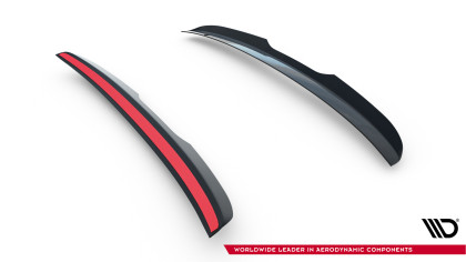 Prodloužení spoileru Porsche Panamera GTS Sport Turismo 971 Facelift černý lesklý plast
