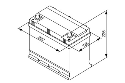 AKUMULATOR 45AH 300A SILVER  S3 P+ BOSCH