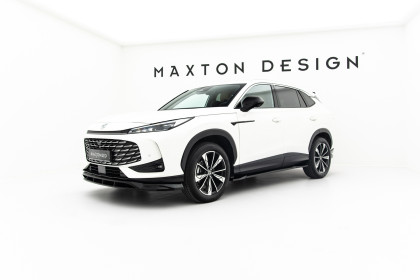 Prahové lišty MG HS Mk2 černý lesklý plast
