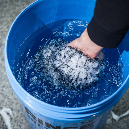 K2 Modrý detailingový kbelík "RINSE" 20L - pro bezpečné oplachování