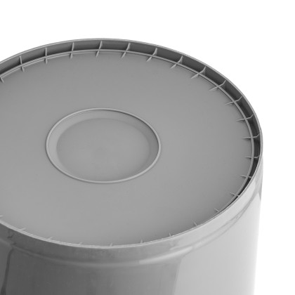 K2 Šedý detailingový kbelík "RINSE" 20L - pro bezpečné oplachování