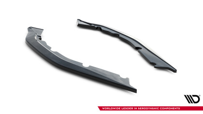 Splittery zadní boční V.2 BMW M4 G82 / G82 Facelift černý lesklý plast