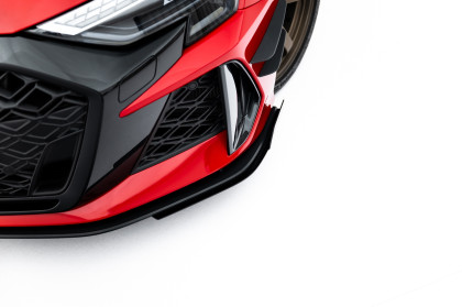 Street pro spojler pod nárazník lipa + flaps Audi RS3 Sedan 8Y Facelift černý
