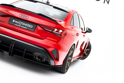 Spoiler zadního nárazníku Street pro Audi RS3 Sedan 8Y Facelift černý