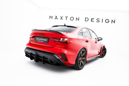 Spoiler zadního nárazníku Street pro Audi RS3 Sedan 8Y Facelift černý