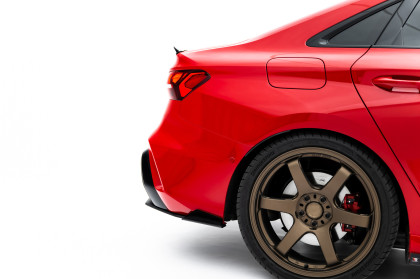Spoiler zadního nárazníku Street pro + flaps Audi RS3 Sedan 8Y Facelift červený