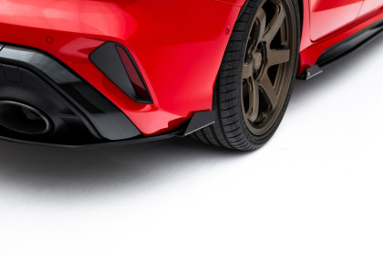 Spoiler zadního nárazníku Street pro + flaps Audi RS3 Sedan 8Y Facelift červený