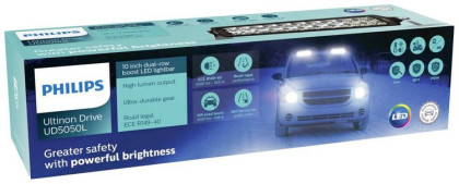 Světelná lišta dvojřadá 10" LED Philips 5000 ULTINON DR