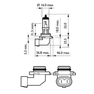 Žárovka 12V HB4 51W X-TREMEVISION PRO150 (1ks)