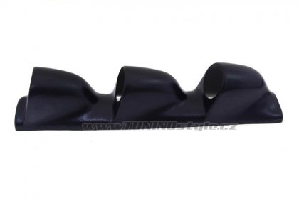 Držák budíků PRO-Racing Sloupek 3x52mm Black