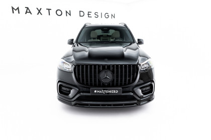 Spojler pod nárazník lipa Mercedes-Benz GLS AMG-Line X167 Facelift černý lesklý plast