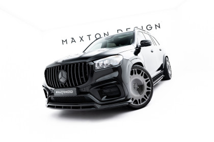 Spojler pod nárazník lipa Mercedes-Benz GLS AMG-Line X167 Facelift černý lesklý plast