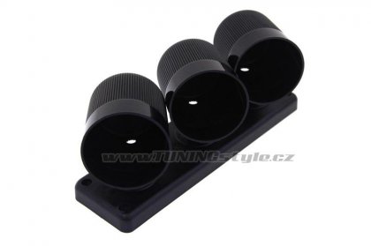 Držák budíků Radar Cup 3x52mm Black