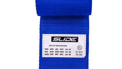 Pasy sportowe Slide V2 Ciemno Niebieskie 4P 3" E4