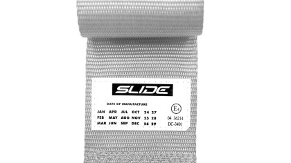Pasy sportowe Slide V2 Srebrne 4P 3" E4