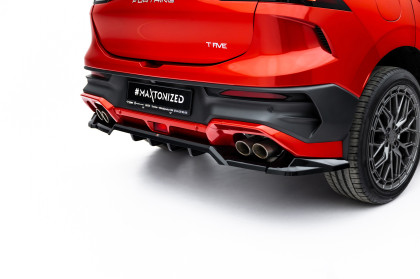 Spoiler zadního narázníku Forthing T-Five Mk1 černý lesklý plast