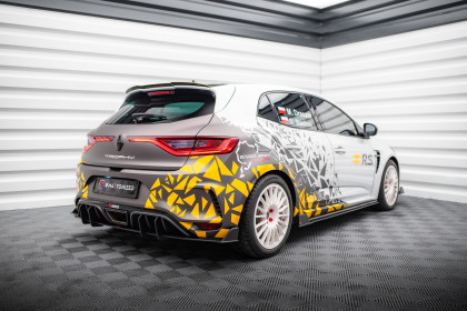 Spoiler zadního nárazníku Street pro Renault Megane RS Mk4 černý