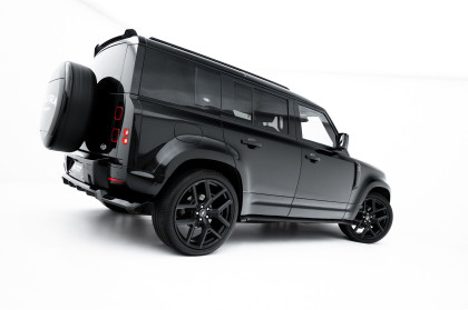 Prahové lišty Land Rover Defender 110 Mk4 černý lesklý plast