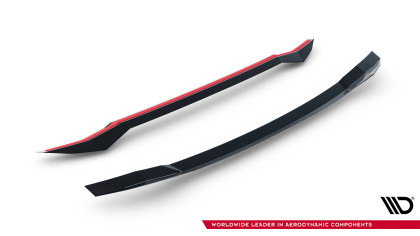 Prodloužení spoileru Hyundai Elantra N Mk7 černý lesklý plast