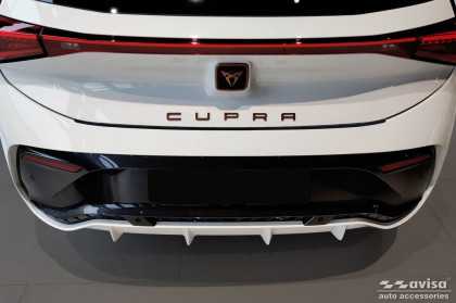 Ochranná lišta zadního nárazníku Avisa pro Cupra Born Hatchback 5D 2021-  černá matná