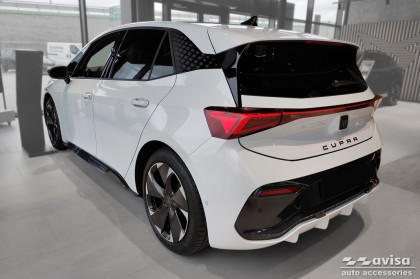 Ochranná lišta zadního nárazníku Avisa pro Cupra Born Hatchback 5D 2021-  černá matná