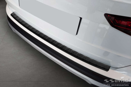 Ochranná lišta zadního nárazníku Avisa pro SEAT ATECA 5d crossover  2016-  černá matná