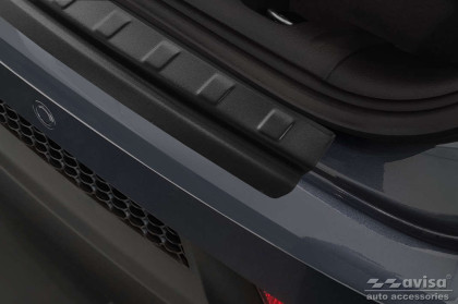 Ochranná lišta zadního nárazníku Avisa pro Jeep Compass II 2017-  černá matná