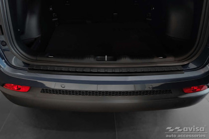 Ochranná lišta zadního nárazníku Avisa pro Jeep Compass II 2017-  černá matná