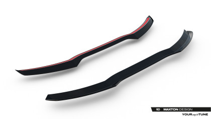 Prodloužení spoileru Cupra Terramar Mk1 černý lesklý plast