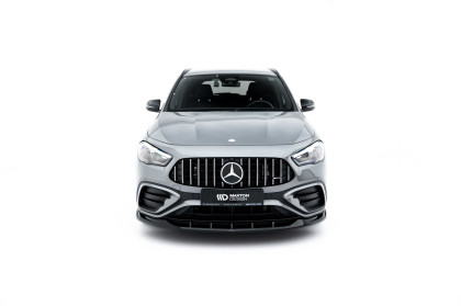 Spojler pod nárazník lipa V.2 Mercedes-AMG GLA 35 H247 Facelift černý lesklý plast