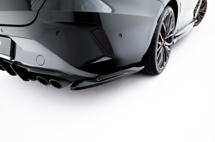 Splittery zadní boční V.4 Cupra Leon ST Mk1 Facelift černý lesklý plast