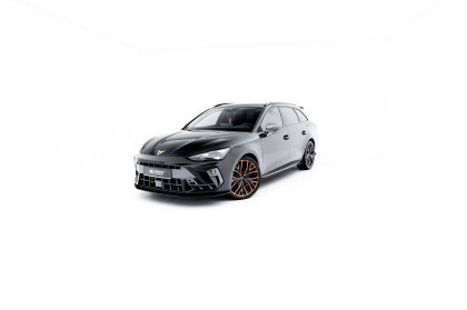 Street pro spoiler pod nárazník lipa Cupra Leon ST / Hatchback Mk1 Facelift černý