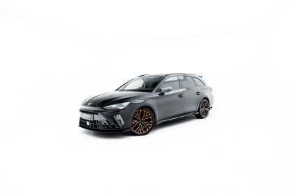 Prahové lišty Street pro + flaps Cupra Leon ST / Hatchback Aero Mk1 / Mk1 Facelift černé